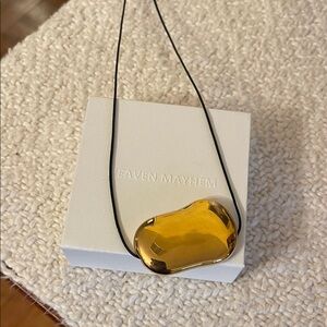 Heaven Mayhem Gold Pendant Necklace